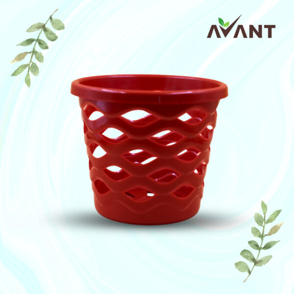 Orchid pot wave design