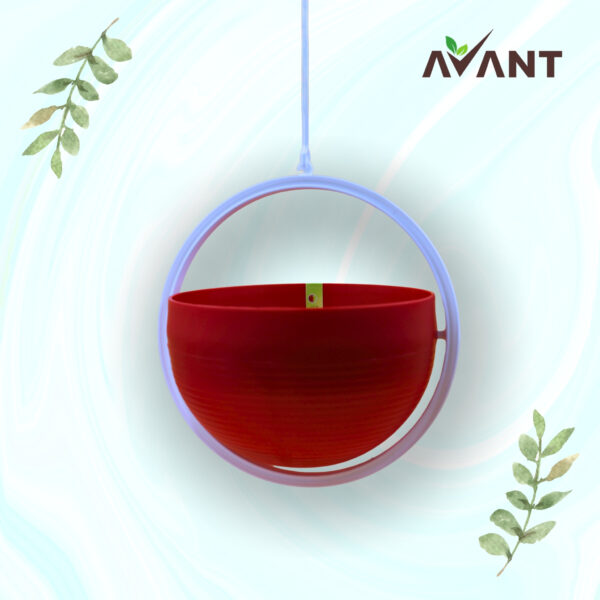 Saturn Hanging Pots with self watering technique