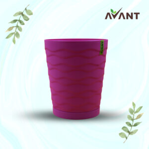 Wave self watering pot